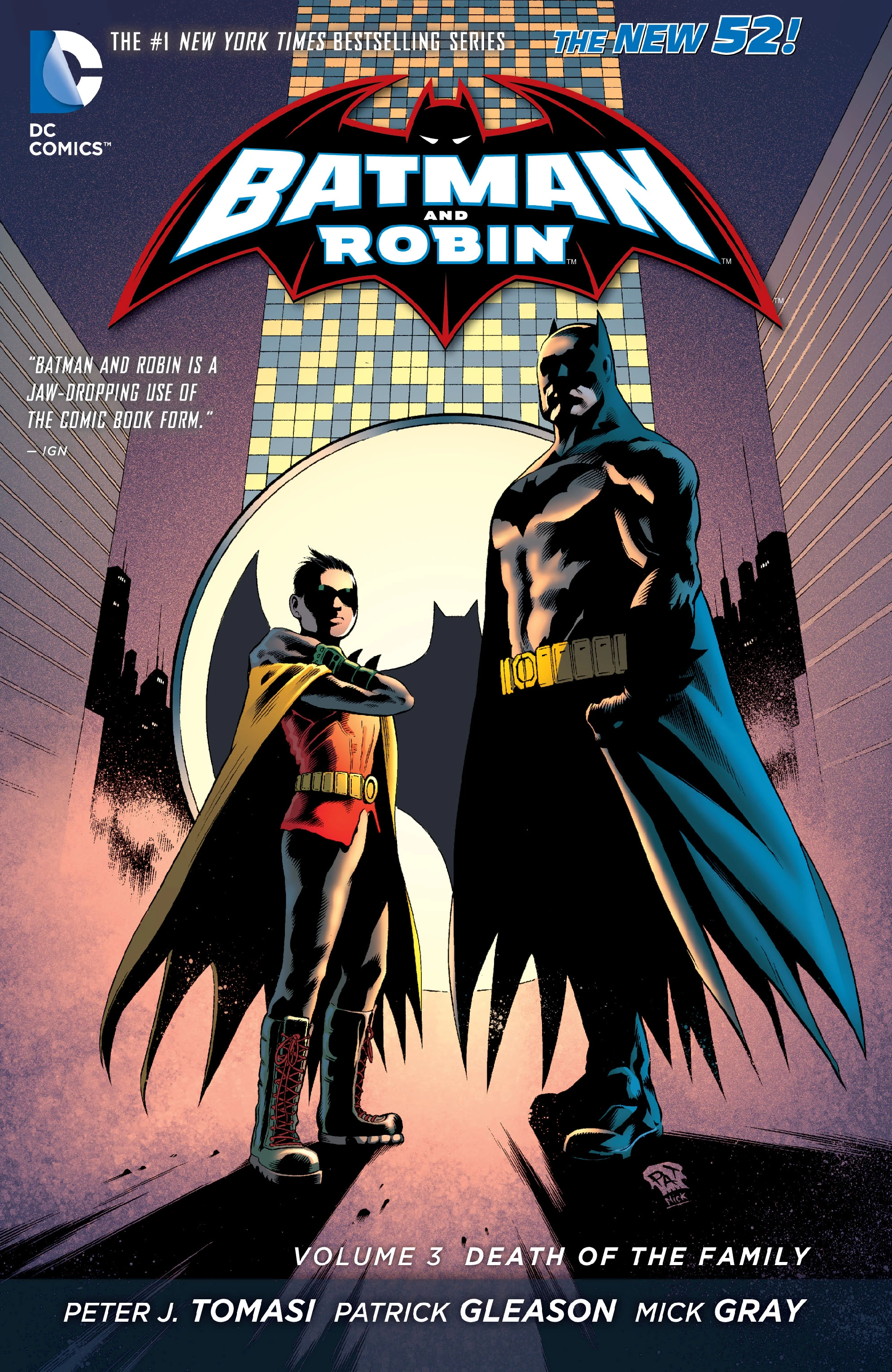 Batman and Robin Vol. 3: Death of the Family (DC, 2013) cover